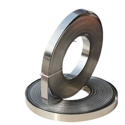 Customized 304 201 430 BA / Polished / Brushed Stainless Steel Strip 0.3 - 2.0mm