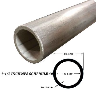 1.2mm Stainless Steel Pipe Tube 16mm 19mm 22mm 25mm 32mm SS Hollow Pipe