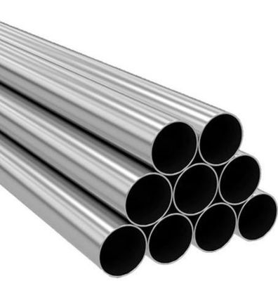6061 6063 Aluminium Round Tube Pipe Extruded Silver / Black Color