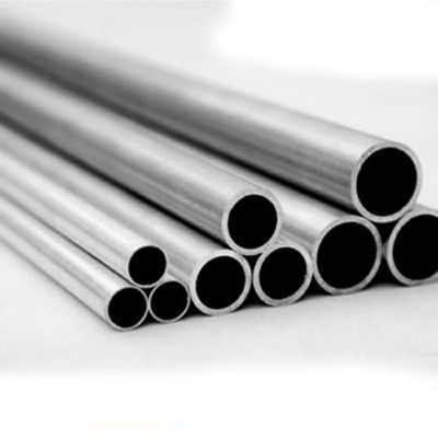 6061 6063 Aluminium Round Tube Pipe Extruded Silver / Black Color