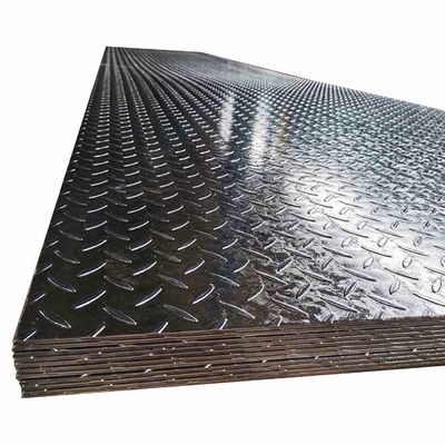 Flat Aluminum Checkered Plate 3003 5052 6061 Aluminum Diamond Plate