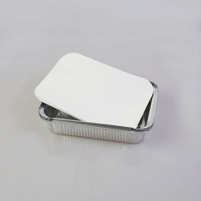 750ml Aluminum Food Container Stiff Aluminum Foil Container Rectangular