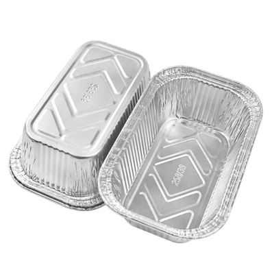 7 Inch 8011 Aluminum Foil Round Pans Or Tray With Lid For Food Container