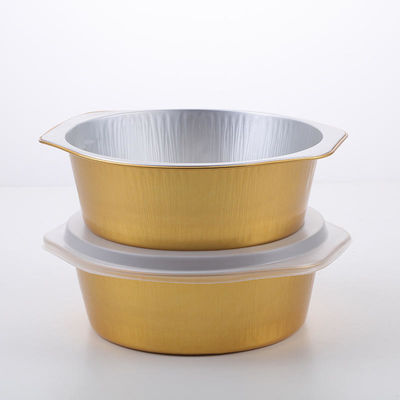 Small Cake Cup Aluminum Foil Food Container With Lids