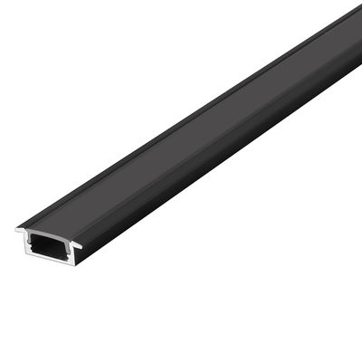 17*8mm Silver Black White Extrusion Channel Aluminum Profile for LED Strip Light
