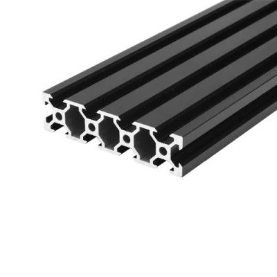 6063 T3 T5 T8 10mm Black Anodized T Slot Aluminum Alloy Profiles For Economical Sliding Windows