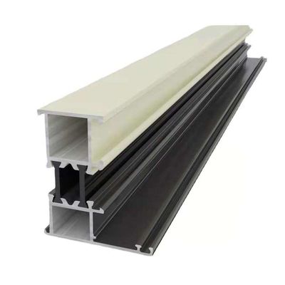Customized Construction Aluminum Profiles For Windows Doors Curtain Walls