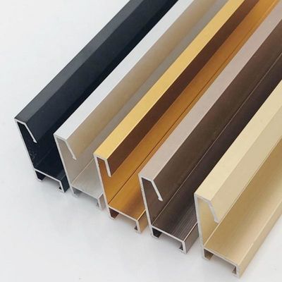 Customized Construction Aluminum Profiles For Windows Doors Curtain Walls