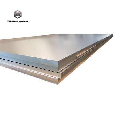 5052 PVC Film Protected Alloy Aluminum Plate Sheet For Industrial Materials