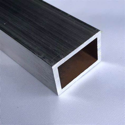6061 T6 Aluminum Square Tube 50*25mm Diameter Rectangular Aluminum Pipe