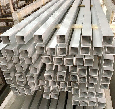 6061 T6 Aluminum Square Tube 50*25mm Diameter Rectangular Aluminum Pipe