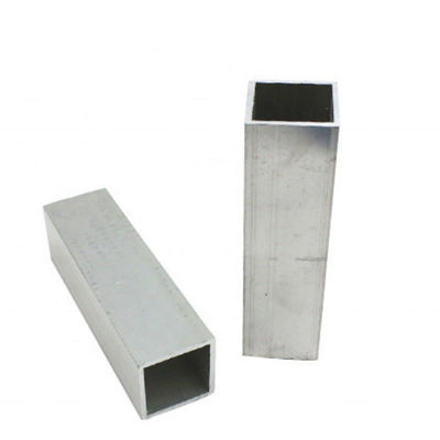 Brushed Decorative Aluminum Square Tube 6063-T5 6061-T6  2mm 3mm