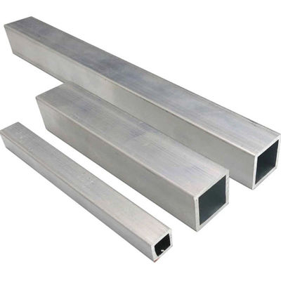 Brushed Decorative Aluminum Square Tube 6063-T5 6061-T6  2mm 3mm