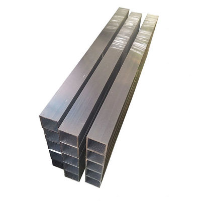 Brushed Decorative Aluminum Square Tube 6063-T5 6061-T6  2mm 3mm