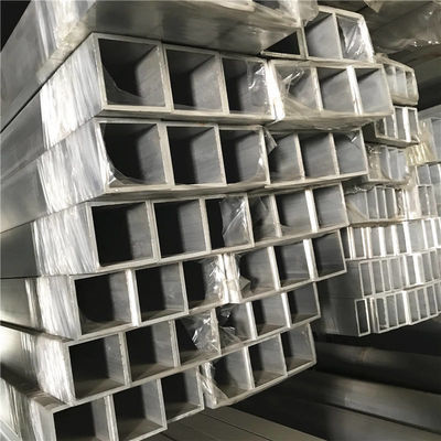 4x4 Aluminum Tubing 6063 T5 Aluminum Square Tube For Automobile