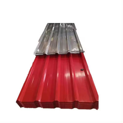 6m Iron Ibr Color Corrugated Steel Roof Sheet Galvanize Zinc Aluminum PPGI Metal Roofing Sheet
