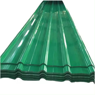 6m Iron Ibr Color Corrugated Steel Roof Sheet Galvanize Zinc Aluminum PPGI Metal Roofing Sheet