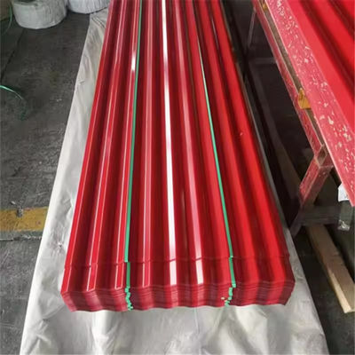 4x8 Gi PP Roof 5mm Thick Corrugated Board Zinc 55% Aluminium Galvalume Steel Roofing Sheets
