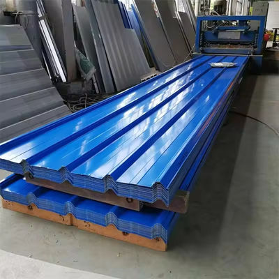 4x8 Gi PP Roof 5mm Thick Corrugated Board Zinc 55% Aluminium Galvalume Steel Roofing Sheets
