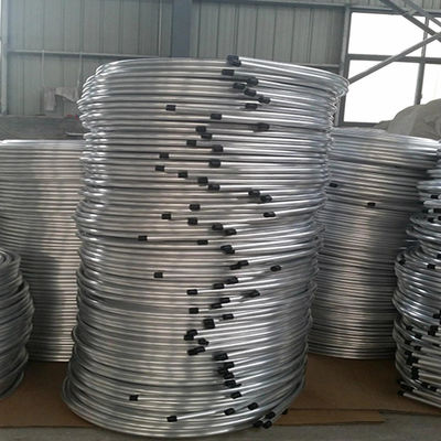 Aluminum Materials Aluminium Pipe Coiled Tube Rolled 1060 1070 1100 3003 For Air Conditioner