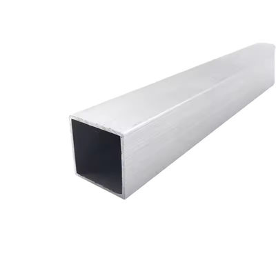 Hollow Section Aluminium Extrusion Square Tube Wholesale Large Diameter Aluminium Square Pipe Tube
