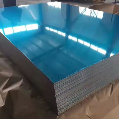 Recyclable 6063 T6 3Mm Mirror Glass Aluminum Sheet Color Coated Surface Aluminum Zinc Roofing Sheets