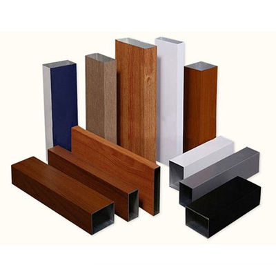 1% Tolerance Aluminum Profil Rectangle Tube Aluminium Square Pipes